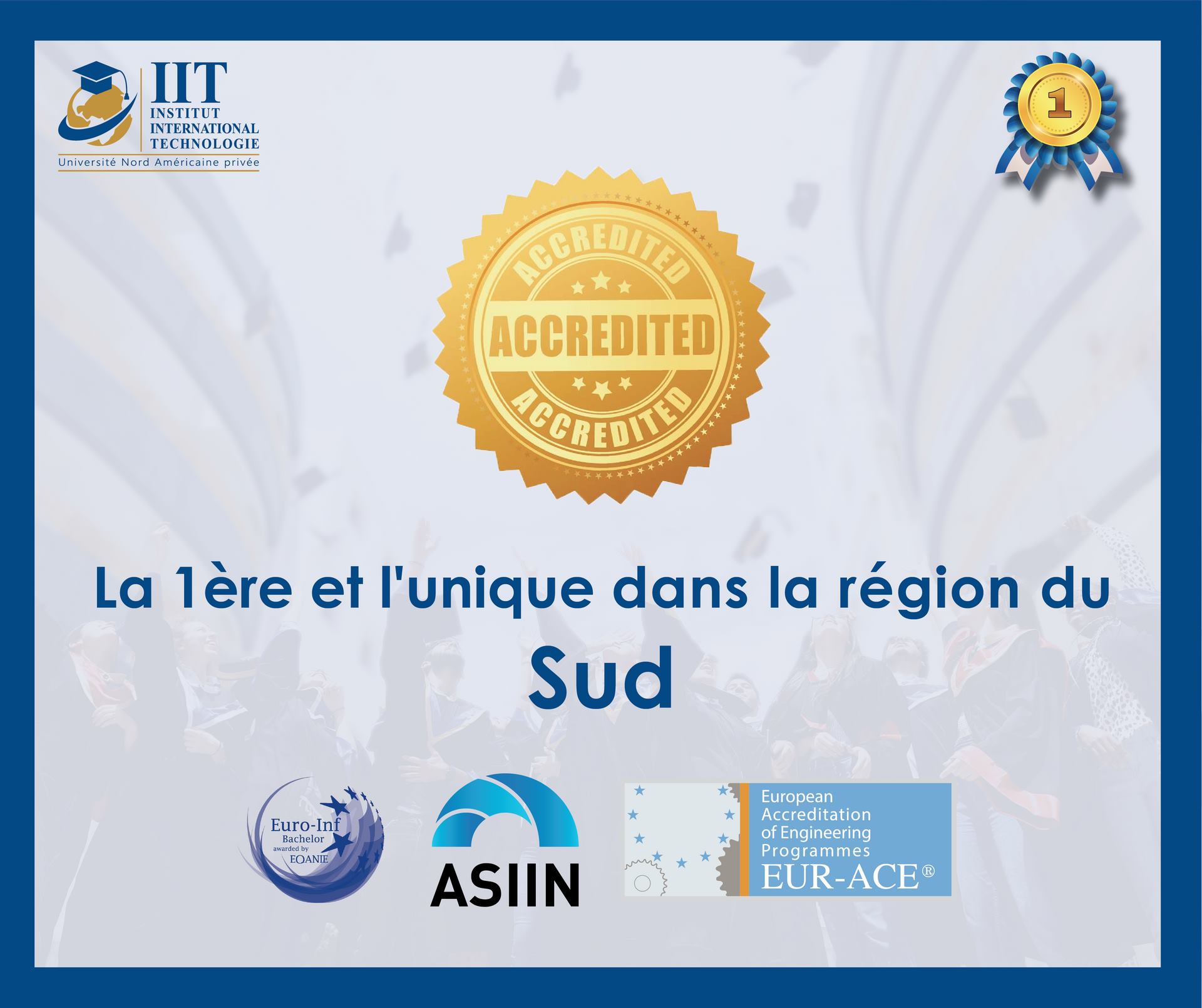 المدرسة العليا الدولية الخاصة للتكنولوجيا بصفاقس تحصل على علامة الإعتماد الدولية